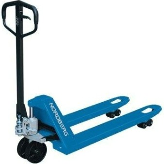 Тележка гидравлическая NORDBERG N3902-25 2,5 т, с пу колесами [ЦБ-0009255]