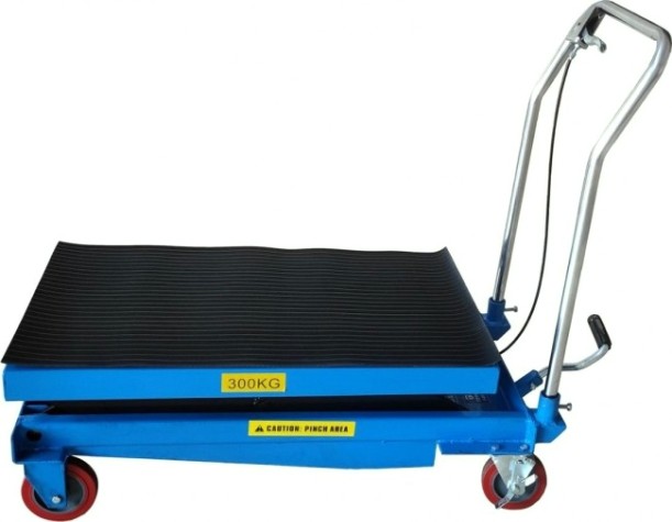 Тележка гидравлическая платформенная AE&T TLF-S30 (грузоподъемность-300 кг) [Tlf-s30]