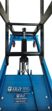 Тележка гидравлическая платформенная AE&T TLF-S30 (грузоподъемность-300 кг) [Tlf-s30]