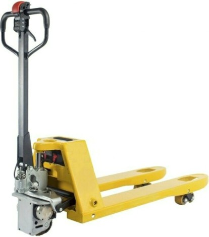 Тележка гидравлическая с электроприводом GROST SET 15-P05 грузоподъем 1,5 т (117022) [117022]