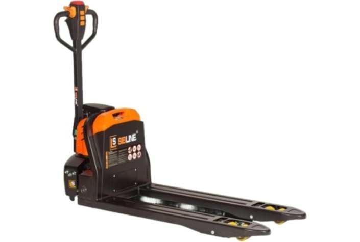 Тележка гидравлическая самоходная Sibline SLL 1500 кг с доп.батареей [00015308]