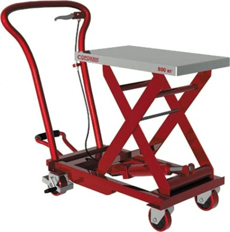 Тележка гидравлическая СОРОКИН 9.28 платформенная 0,8 тонны