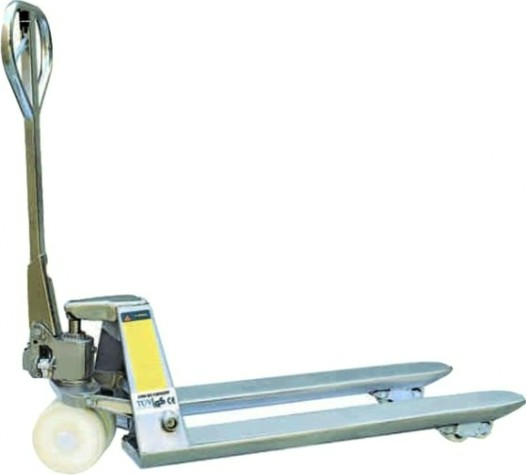 Тележка гидравлическая TOR BX 2500 кг 1150 мм нержавеющая сталь (нейлоновые коле [1010274]