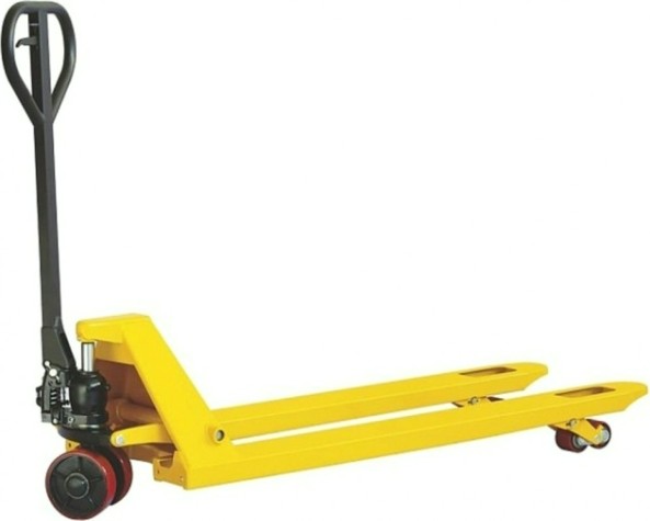 Тележка гидравлическая TOR PWH35-II грузоподъемность 3,5 т, нейлоновые колеса 1019942 [1019942]