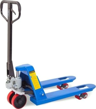 Тележка гидравлическая TOR RHP 2500 укороченная, Г - 2,5 т, вилы 800 мм (118258) [118258]