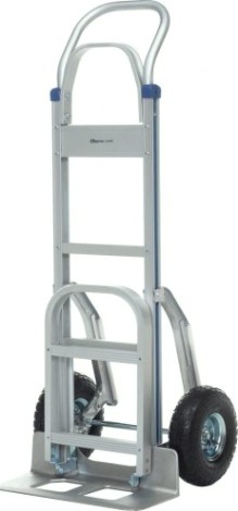 Тележка грузовая с откидной полкой СТЕЛЛА-ТЕХНИК FW-88А алюминий, грузоподъемность 200/250 кг