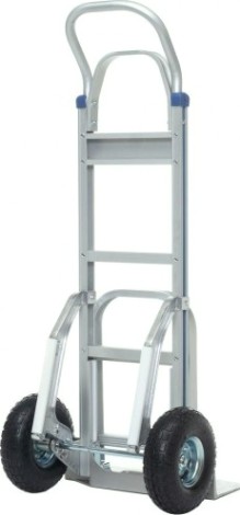 Тележка грузовая с откидной полкой СТЕЛЛА-ТЕХНИК FW-88А алюминий, грузоподъемность 200/250 кг