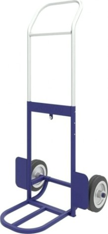 Тележка грузовая с полкой и выдвижной ручкой Rusklad КГ 100 П литые колеса 200 мм [КГ 100 П литые 200]