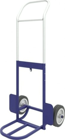 Тележка грузовая с полкой и выдвижной ручкой Rusklad КГ 70 П литые колеса 160 мм [КГ 70 П литые 160]
