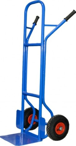 Тележка грузовая СТЕЛЛА-ТЕХНИК КГ-250 Д 2-х колесная (255-К) [КГ-250Д-пневмо-255]