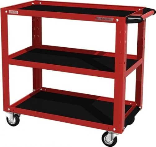 Тележка инструментальная FERRUM "CLASSIC" 02.230L-3000 3 полки (красная) [02.230L-3000]
