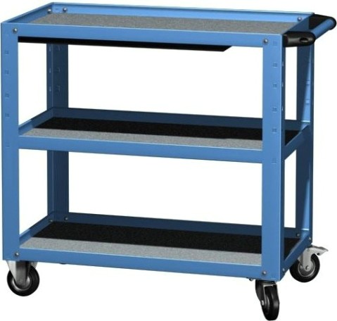 Тележка инструментальная FERRUM "CLASSIC" 02.230L-5015 3 полки (синяя) [02.230L-5015]