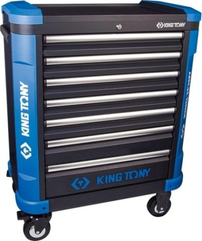 Тележка инструментальная KING TONY 87G31-7B-BK 7 полок