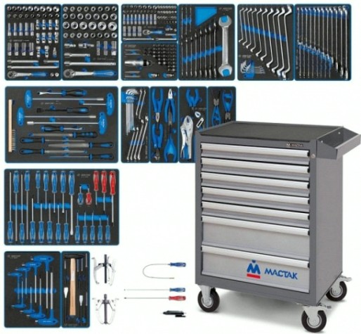 Тележка инструментальная KING TONY "BOARD" с набором инструментов 325 предметов 934-325AMG [934-325AMG]