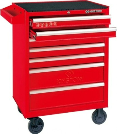 Тележка инструментальная KING TONY "EFFORT" с набором инструментов 235 предметов 934-235MRV [934-235MRV]