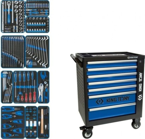 Тележка инструментальная KING TONY FOCUS 188 пр., черная [9G35-188MRV]