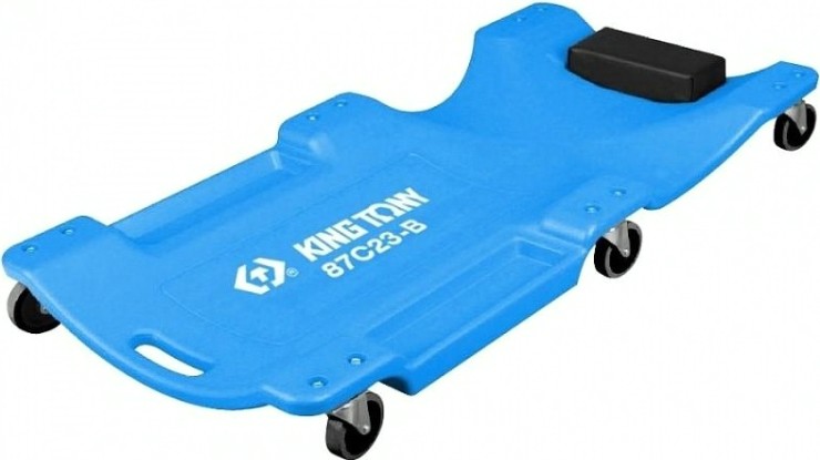 Тележка инструментальная KING TONY "GLORY"с набором инструментов 152 предмета черная в комплекте лежак подкатной [P9G35-152MRV]