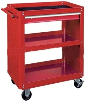 Тележка инструментальная МАСТАК 520-01580 3 открытых и 1 выдвижная полка