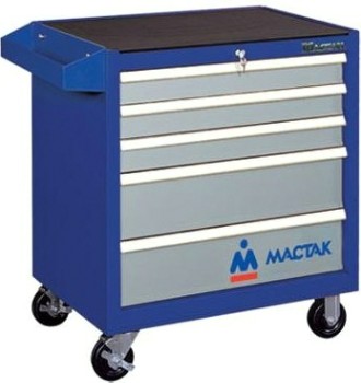Тележка инструментальная МАСТАК 521-05581B 5 выдвижных полок, синяя