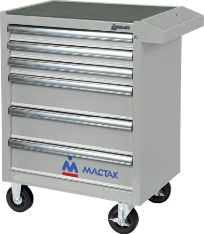Тележка инструментальная МАСТАК 521-06581MG Оптима 6 полок, серая