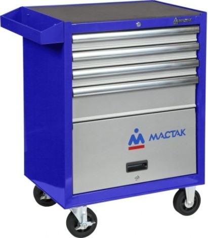 Тележка инструментальная МАСТАК "МАСТЕР" 205 предметов, синяя 52-04205B [52-04205B]