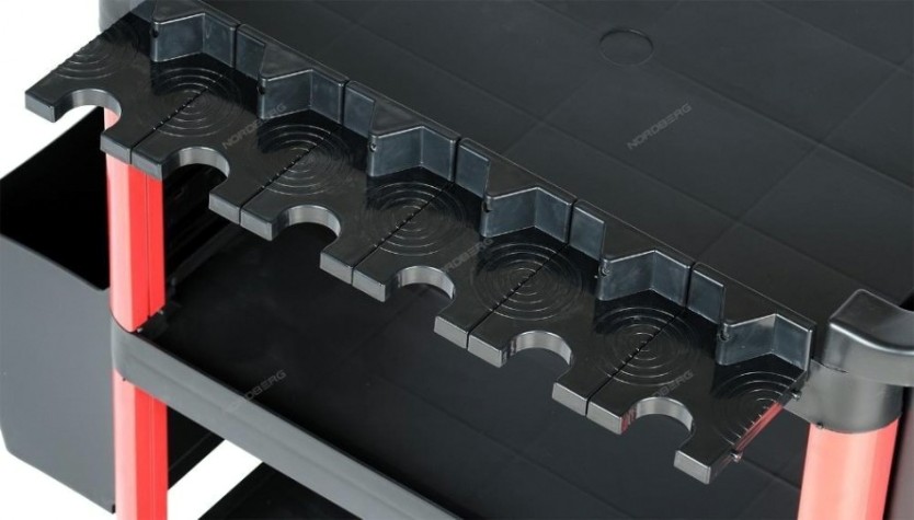 Тележка инструментальная NORDBERG T3 с пластиковыми полками (состоит из 2 коробок) [ЦБ-00015524]