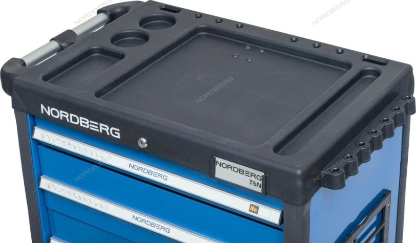 Тележка инструментальная NORDBERG T5N профессиональная (синяя) [T5N(B)]
