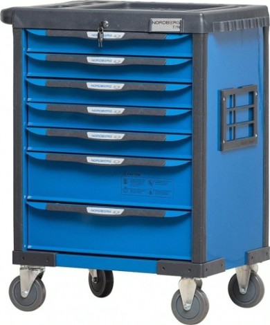 Тележка инструментальная NORDBERG T7N профессиональная (серая) [ЦБ-0009452]