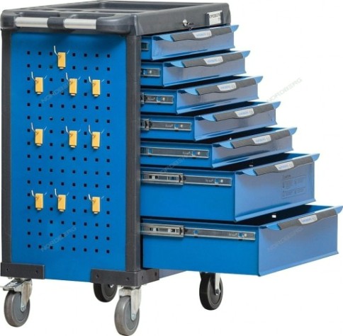 Тележка инструментальная NORDBERG T7N профессиональная (серая) [ЦБ-0009452]