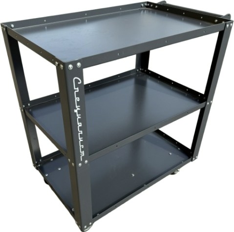 Тележка инструментальная Специалист 3-х ярусная 835х500х865 мм (колеса 75 мм)