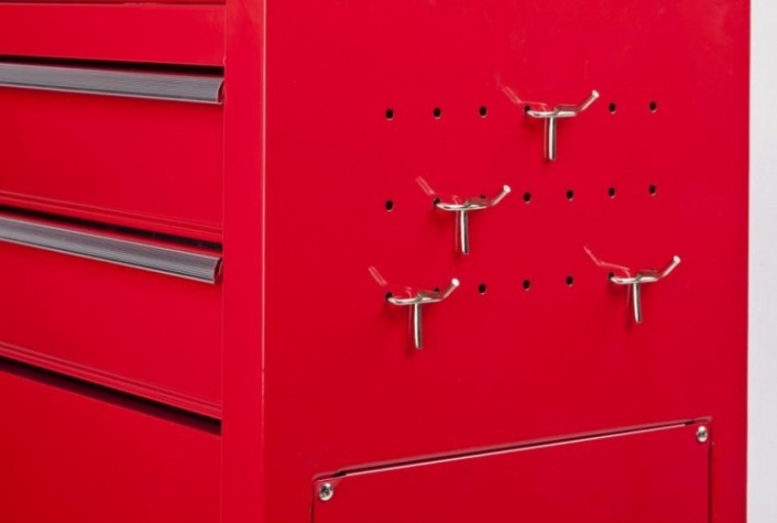 Тележка инструментальная STAYER MASTER комбо, 2 ящика + ящик настольный, 7 полок, 616х330 [38909-K]