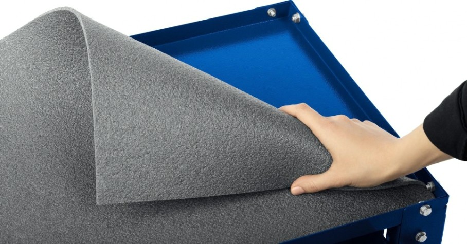 Тележка инструментальная ЗУБР 38914 Профессионал 1 ящик + 2 полки [38914]