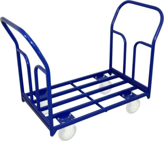 Тележка каркасная с двумя ручками Rusklad ТКД 800 х 1400 мм (без колес) [ТКД 7 б/к]