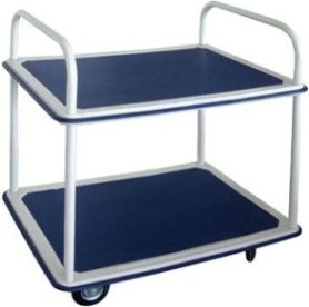 Тележка платформенная Everstar PH 150-2 (двухярусная, 730*475 мм, грузоподъемность 150 кг) [09000676]