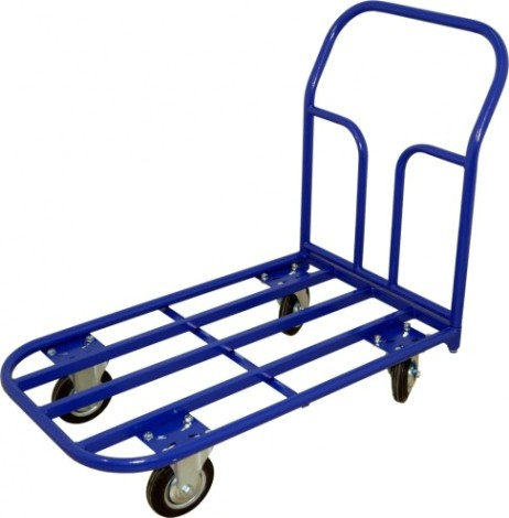 Тележка платформенная каркасная Rusklad ТК-4 600х1200 мм, колеса 125 мм Тележка платформенная каркасная Rusklad ТК-4 600х1200 мм, колеса 125 мм