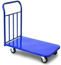 Тележка платформенная ПЛ 8х14-1Р (с колесами, грузоподъемность 750 кг)