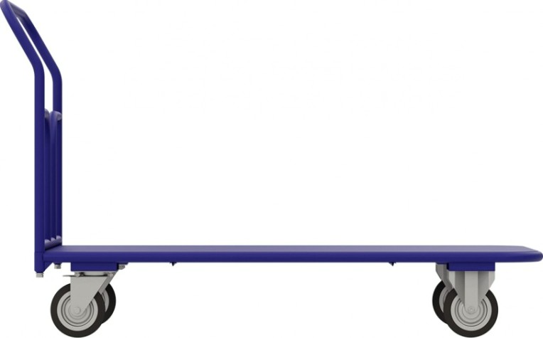 Тележка платформенная Rusklad ТП- 4 600 х 1200 мм с колесами 125 мм