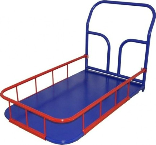 Тележка платформенная Rusklad ТПБ 1 500 х 800 мм (без колес) со съемным бортом 150 мм [ТПБ 1 б/к]