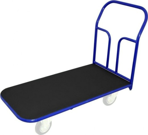 Тележка платформенная Rusklad ТПР-2 600 х 900 мм с резиновым покрытием (без колес) [ТПР 2 б/к]