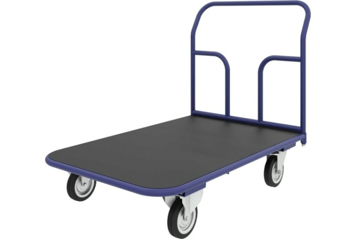 Тележка платформенная Rusklad ТПР-3 600 х 1000 мм с резиновым покрытием (К-125 мм) Тележка платформенная Rusklad ТПР-3 600 х 1000 мм с резиновым покрытием (К-125 мм)