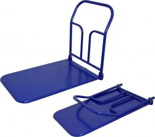 Тележка платформенная Rusklad ТПСР 2 М П складная ручка, педаль, 600 х 900 мм (без колес) [ТПСР 2 М П б/к]