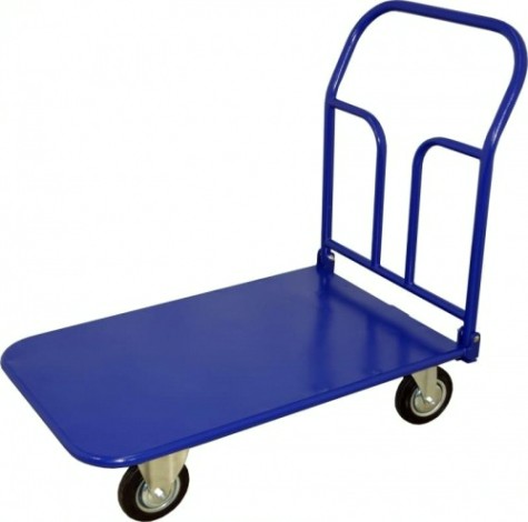 Тележка платформенная Rusklad ТПСР 2 М П складная ручка, педаль, 600 х 900 мм г/п до 450 кг Тележка платформенная Rusklad ТПСР 2 М П складная ручка, педаль, 600 х 900 мм г/п до 450 кг