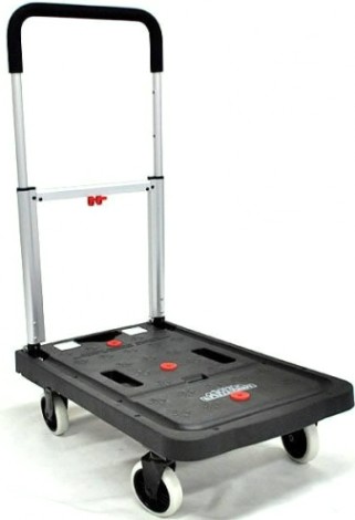 Тележка платформенная складная СТЕЛЛА-ТЕХНИК FF-S 4-х колесная, сталь/алюминий/пластик 137 кг