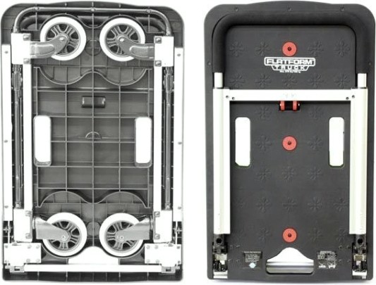 Тележка платформенная складная СТЕЛЛА-ТЕХНИК FF-S 4-х колесная, сталь/алюминий/пластик 137 кг