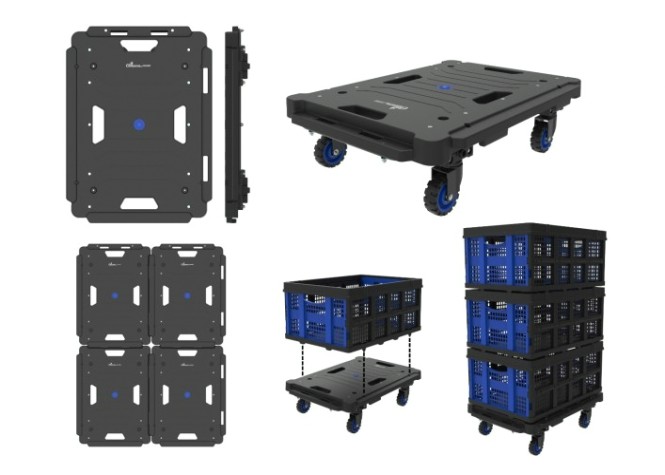 Тележка платформенная СТЕЛЛА-ТЕХНИК FW-70HF грузовая складная