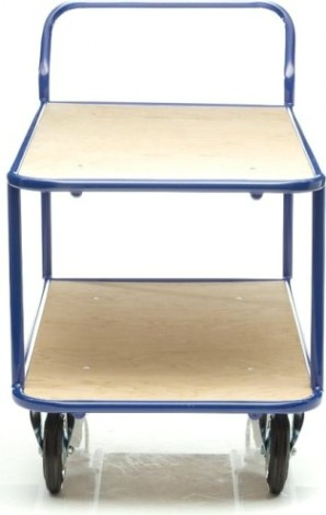 Тележка платформенная СТЕЛЛА-ТЕХНИК КП-2 2-х ярусная, 500х800мм [КП-2-Ф-5-8-160-К]