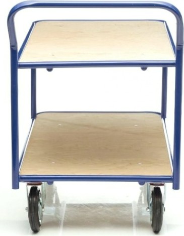 Тележка платформенная СТЕЛЛА-ТЕХНИК КП-2-200 2-х ярусная, 700х1200мм [КП-2-200-К]