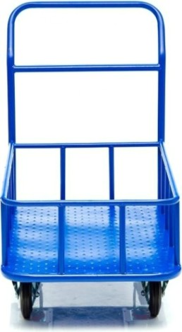 Тележка платформенная СТЕЛЛА-ТЕХНИК КПБ-300-125 с бортом, 600х900мм [КПБ-300-125-И]