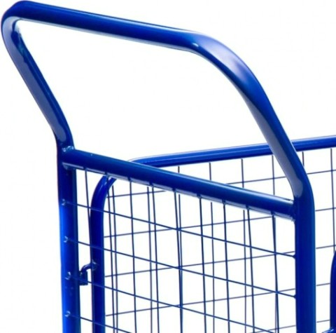 Тележка платформенная СТЕЛЛА-ТЕХНИК КПО-300 с бортами, 600х1000мм [КПО-300-С-200-К]