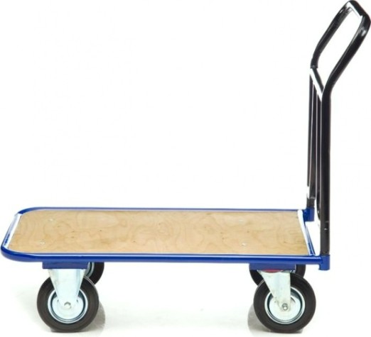 Тележка платформенная СТЕЛЛА-ТЕХНИК КПТ-500-150 с фанерой, 600х1000мм [КПТ-500-150-И]